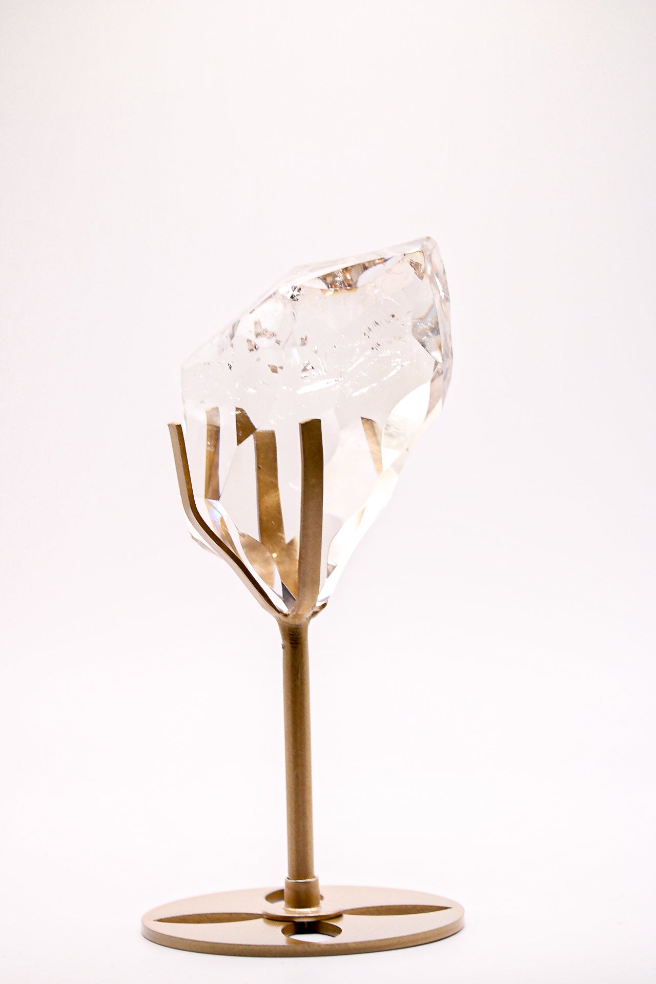 Smoky quartz freeform with stand