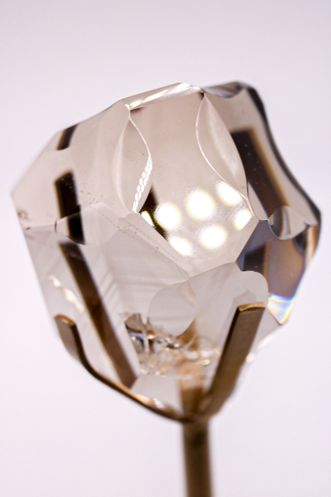 Smoky quartz Freeform with stand