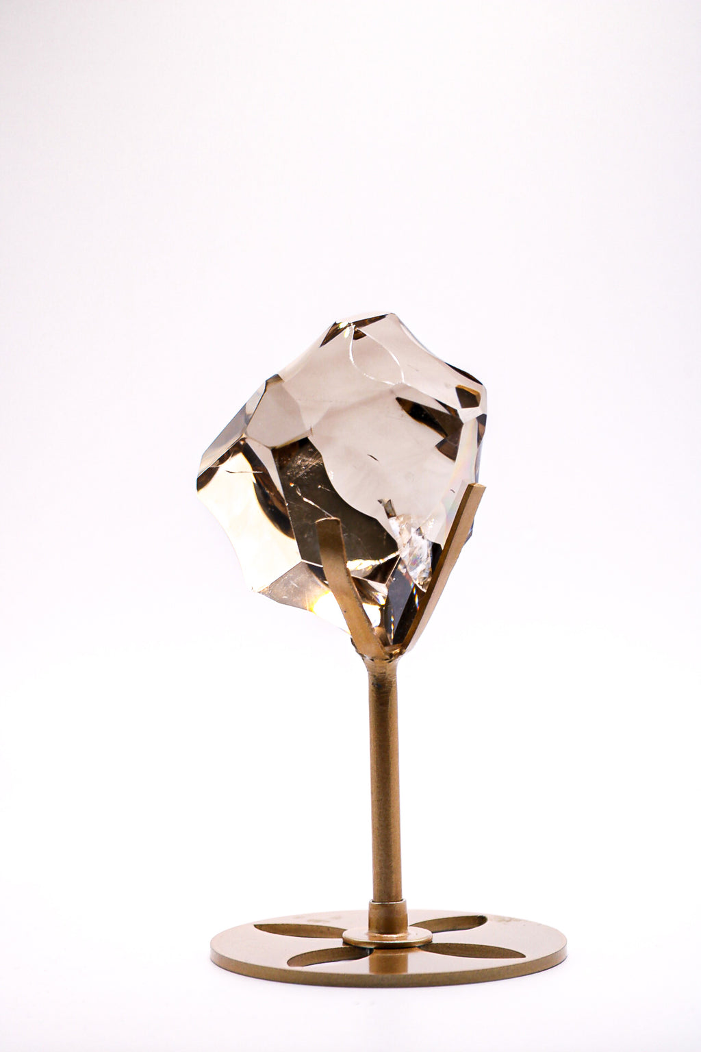 Smoky quartz Freeform with stand