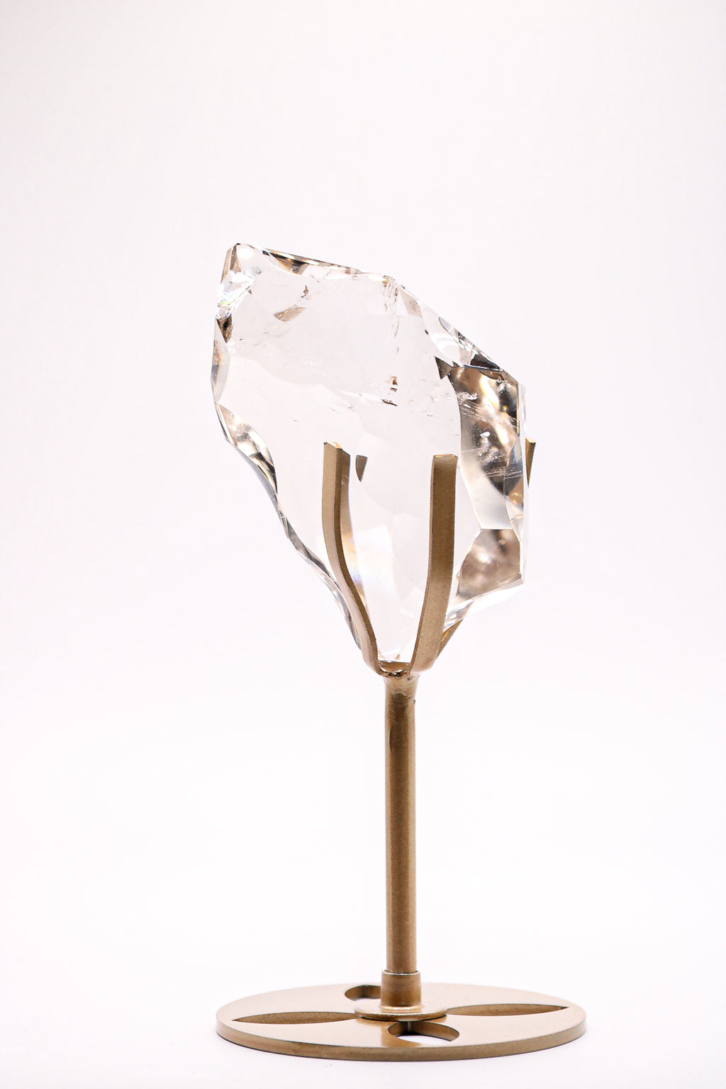Smoky quartz freeform with stand