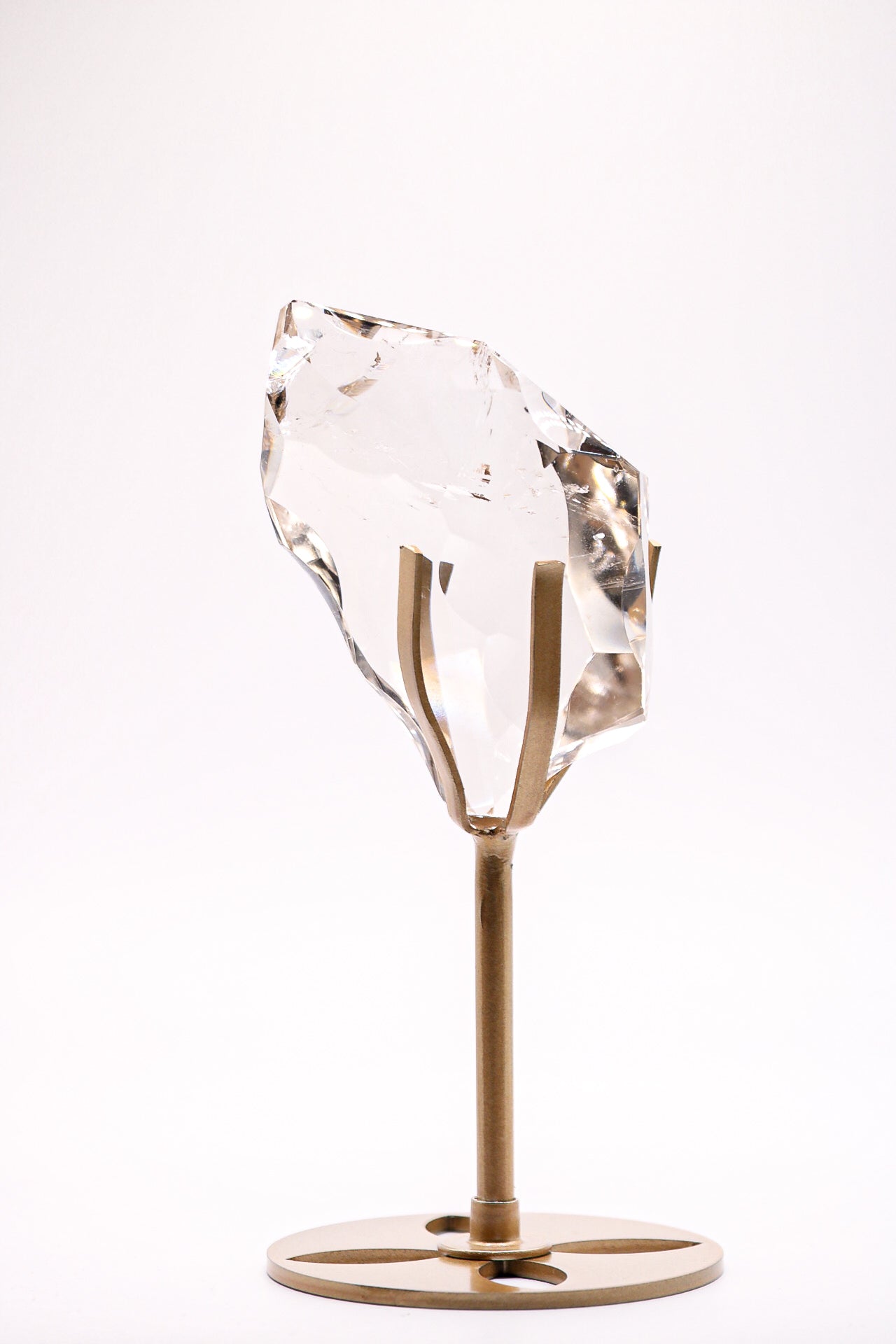 Smoky quartz freeform with stand