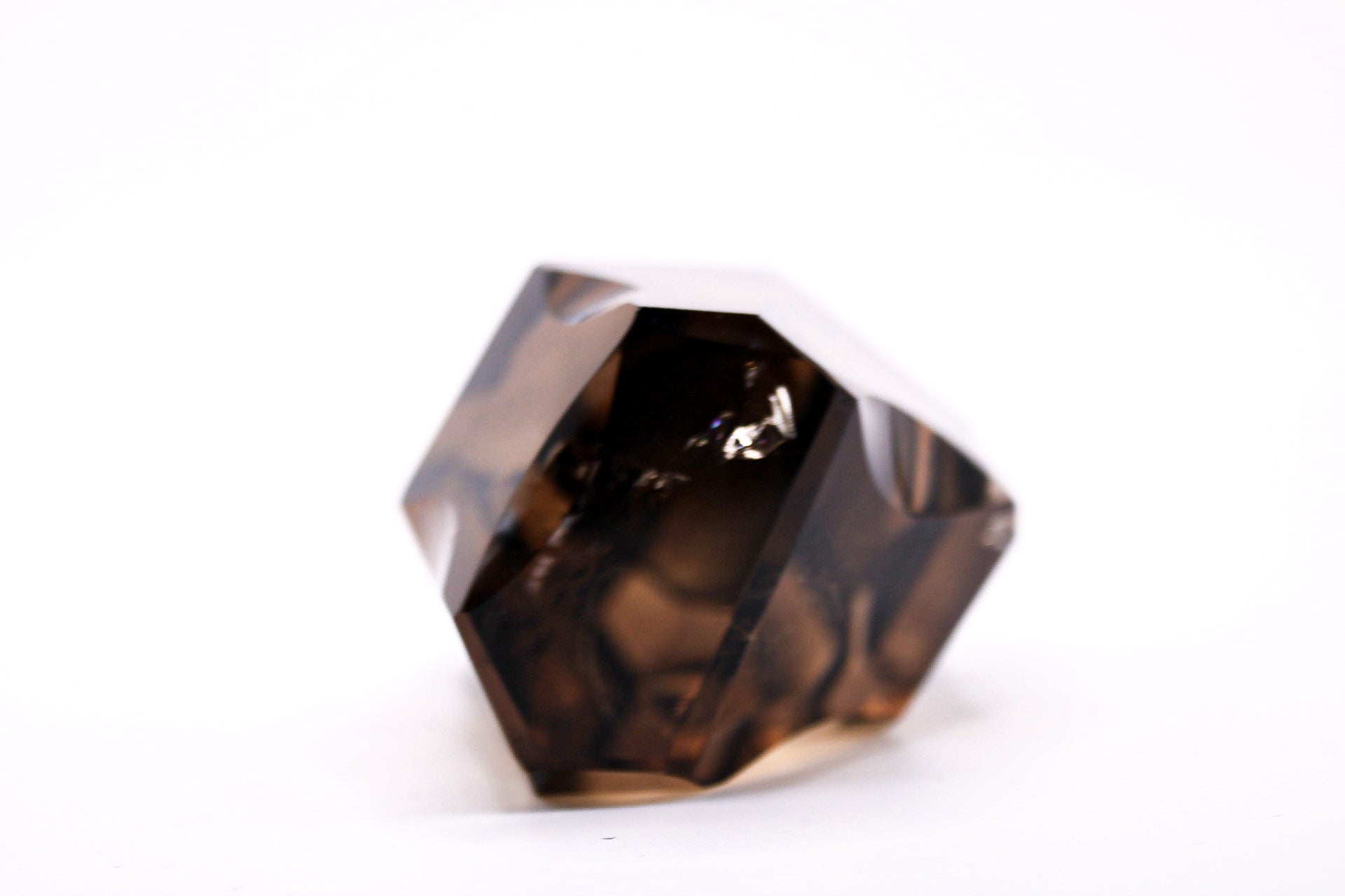 Smoky quartz freeform