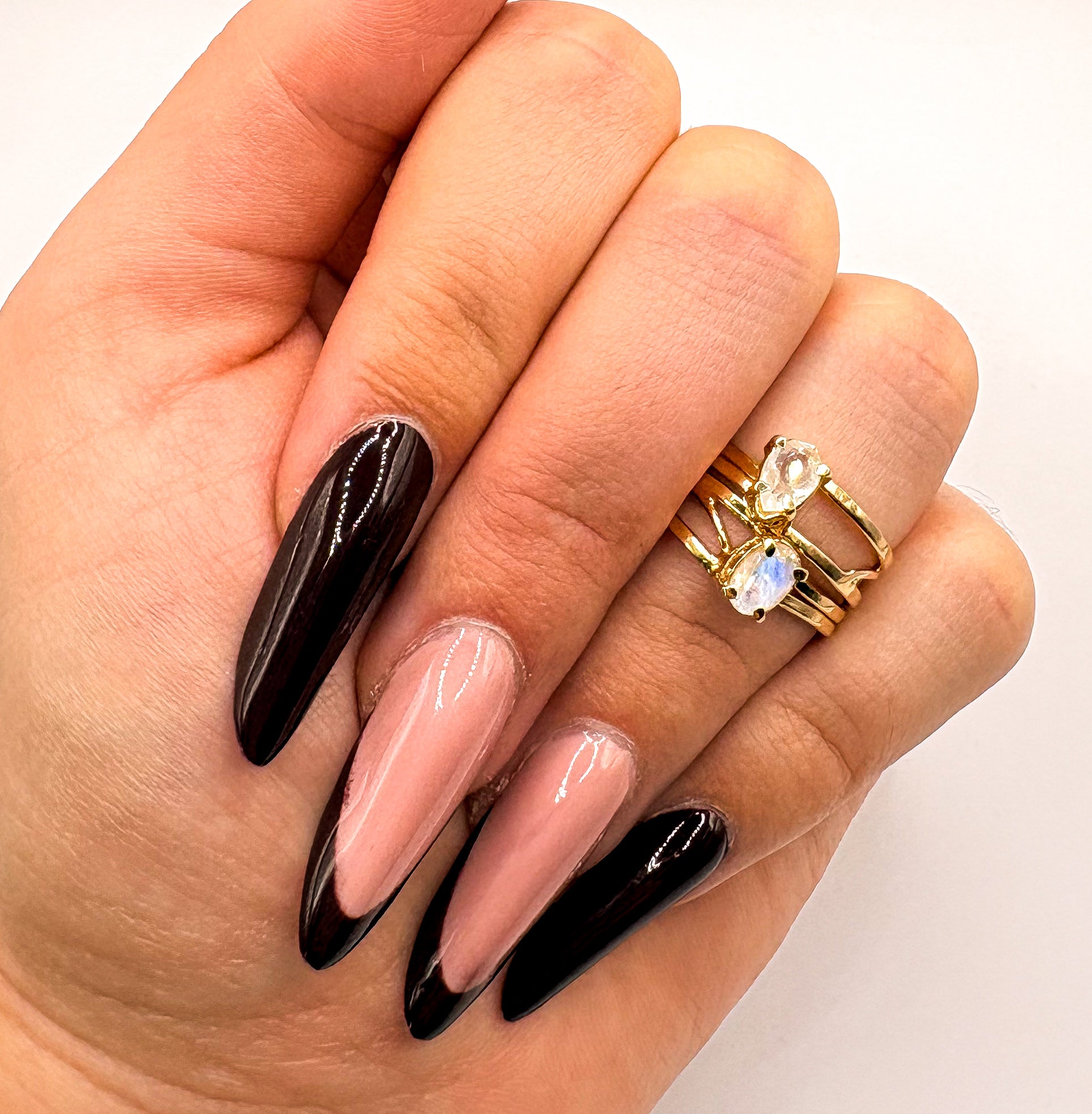 Moonstone Ring - Gold plated