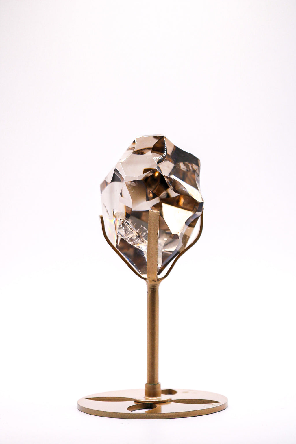 Smoky quartz Freeform with stand