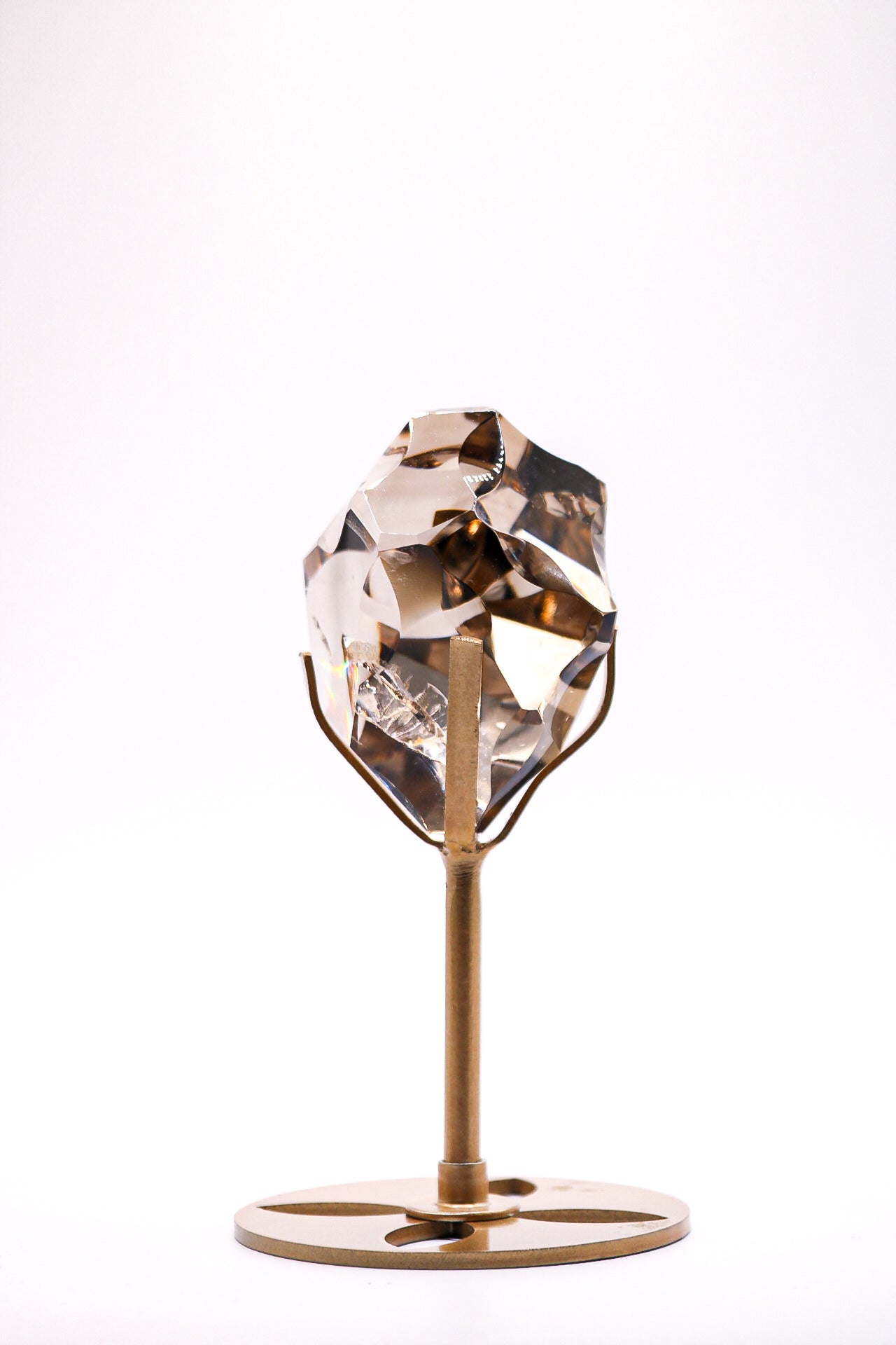 Smoky quartz Freeform with stand