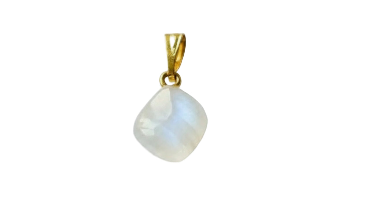 Mini pendant Moonstone - Gold plated
